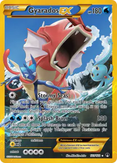 Gyarados-EX card from BREAKpoint