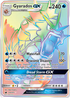 Gyarados-GX card from Crimson Invasion