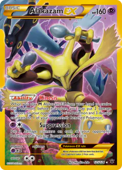 Alakazam-EX card from Fates Collide
