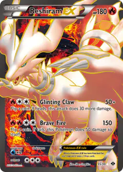 Reshiram-EX card from Next Destinies
