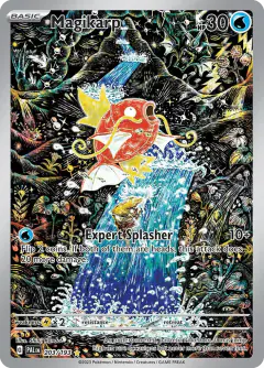 Magikarp card from Paldea Evolved