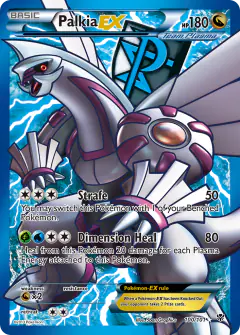 Palkia-EX card from Plasma Blast