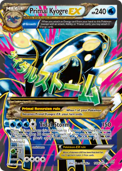 Primal Kyogre-EX card from Primal Clash
