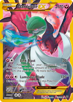Gardevoir-EX card from Steam Siege