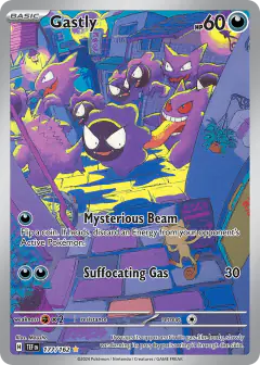 Gastly card from Temporal Forces