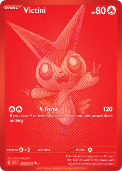 Victini card from White Flare